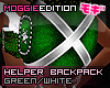 ME|XBackpack|Green/White
