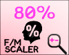 -e- SCALER 80% HEAD