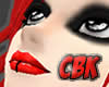[CBK]Black lip ring H4