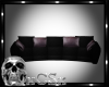 CS- Black Leather Couch