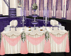 Pink Wedding Buffet Tabl