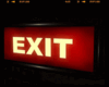*Exit Sign