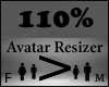 110% AVATAR SCALER