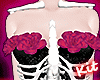 Skeleton Roses Purple
