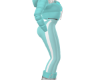 Teal Diamond Snow Suit