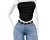 Elise top with jeans
