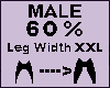 Leg Thigh Scaler 60% XXL