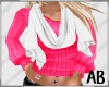!A Sweater&Scarf Pink