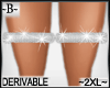 ~B~FUR GARTERS ~2XL~