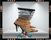 *D* Long Wrapped Heels