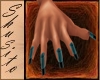 "Blue Night" Nail&Hands