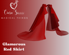Glamorous Red Skirt