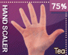 Hand Scale 75%