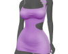 snake mini lilac dress