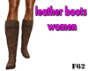 leather boots women
