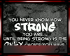 How Strong you are