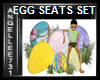 EASTER EGG SEATS SET