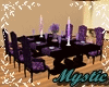 Purple Elegance Dining