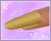 ♞| Gold Nails