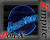 Blue Moon Neon Sign