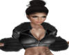 [S] Leather Crop Jacket