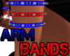 Red&Blue Armbands R&L