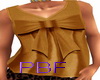 PBF*Brown Bow Top