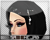 SA| Diamond Black Hejab