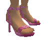 FG Pink Silk Sandals