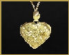 ! LQT Gold Heart Locket