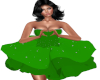 Ivy Green Rose Dress