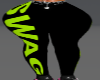 GREEN SWAG W BTM