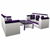 Purple&White Couch