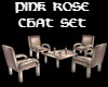 [LH]PINK ROSE CHAT SET
