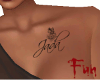 Jada chest tattoo