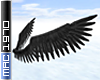 Dark Hidden Angel Wings