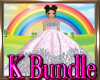Kids Rainbow Gown Bundle