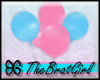 BG~ Balloons Pink & Teal
