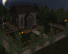 Halloween fall house