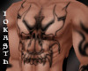 IO-Skull Body Tattoo