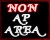 Non AP Area Sign
