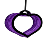 Purple/Lilac Heart Swing