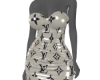 LV dress white