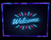 Animated Welcome Sign