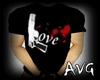 AVG love gun shirt {M}