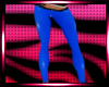 Blue Latex Pants