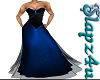 blue blk web gown1