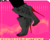 *CCz*Grey Ankle Boots