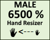 Hand Scaler 6500% Male