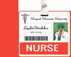 Nurse Name Tag